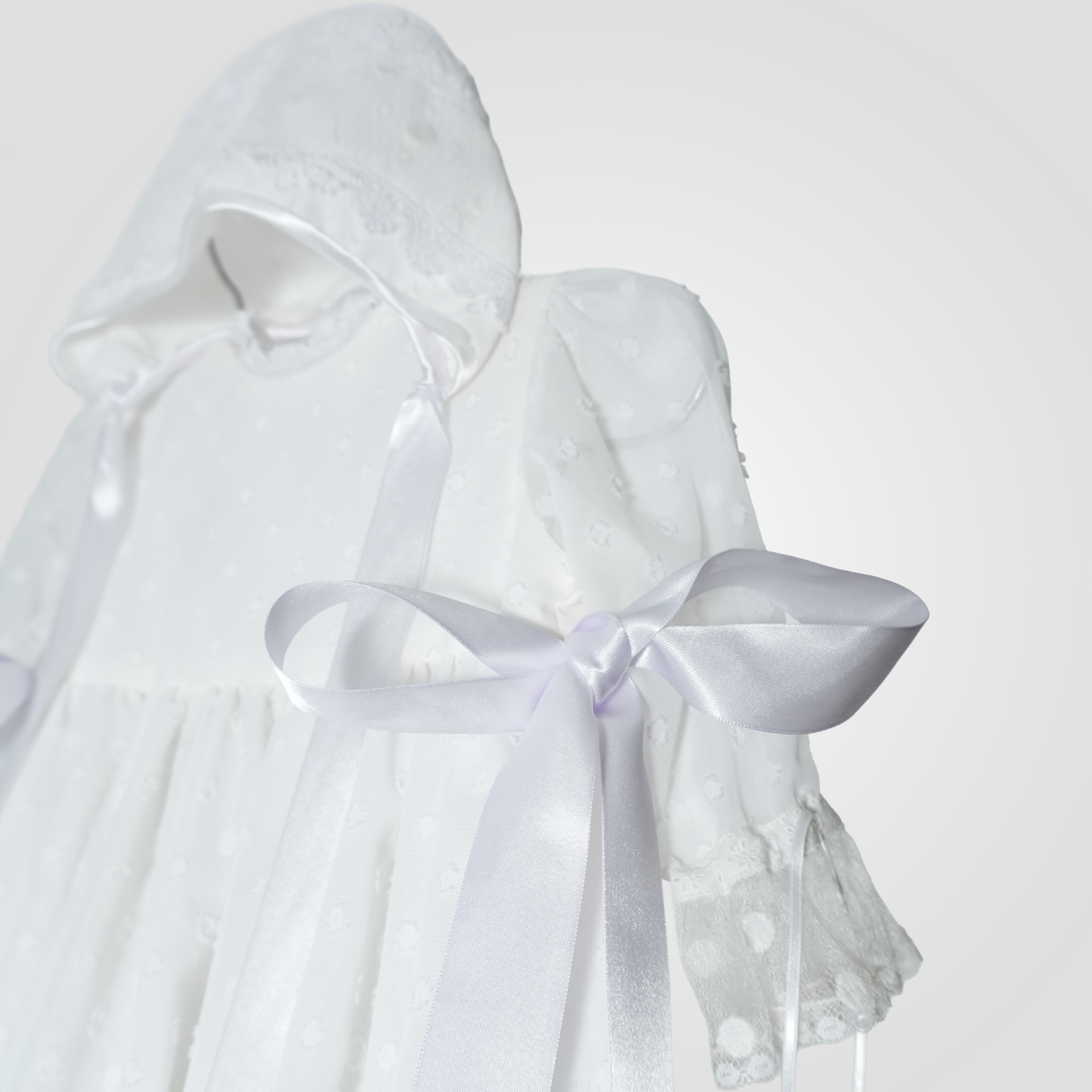 Vestido más capota niña