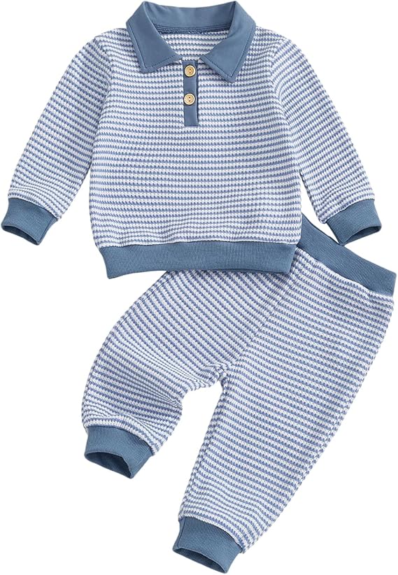 Conjunto Suéter + Pantalón Otoño-Invierno — Bebé Niño 6m-4T