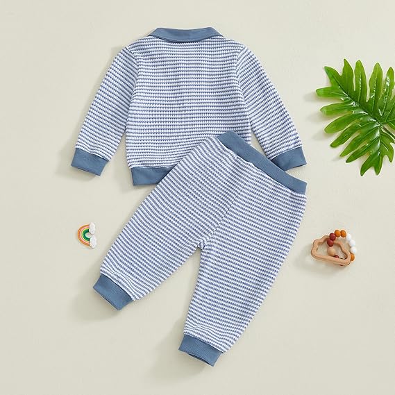 Conjunto Suéter + Pantalón Otoño-Invierno — Bebé Niño 6m-4T