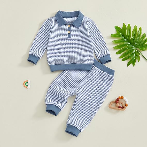 Conjunto Suéter + Pantalón Otoño-Invierno — Bebé Niño 6m-4T
