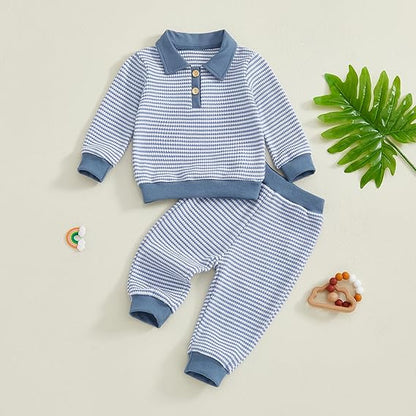 Conjunto Suéter + Pantalón Otoño-Invierno — Bebé Niño 6m-4T
