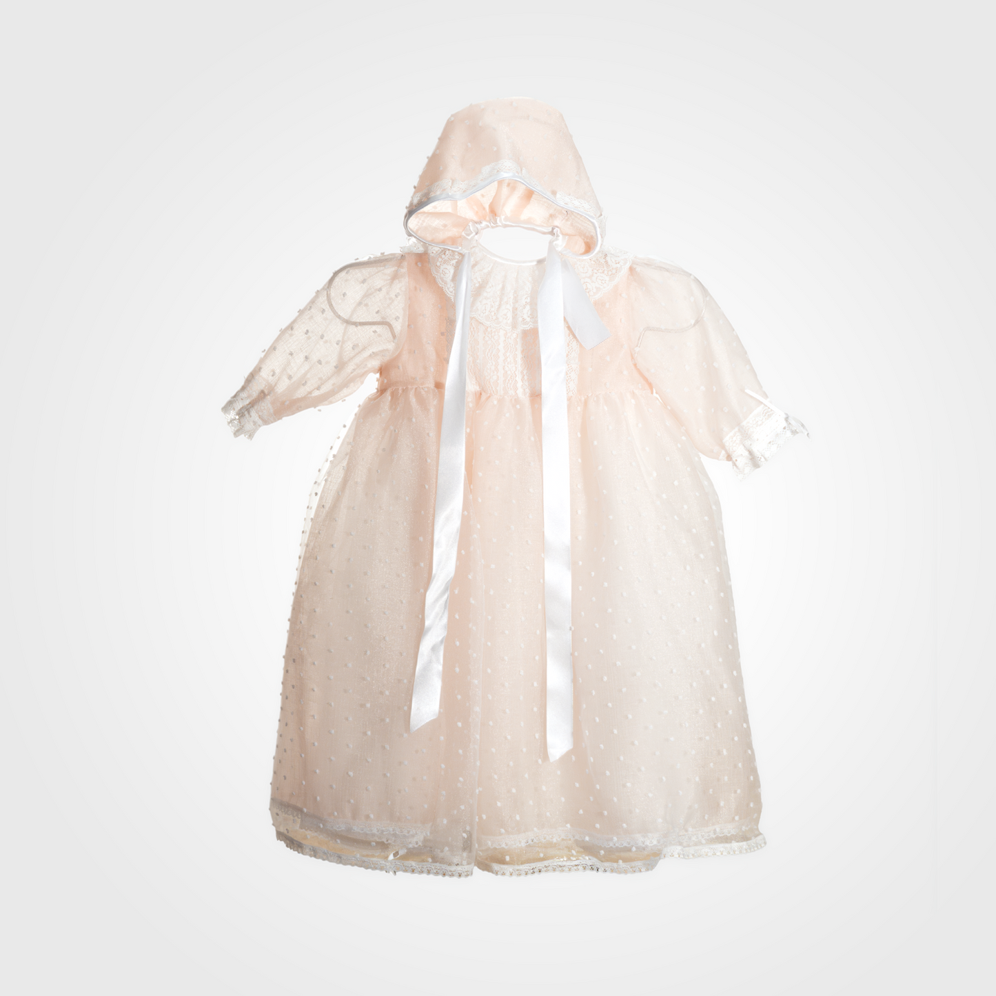 Pelele plumeti de seda más capota unisex