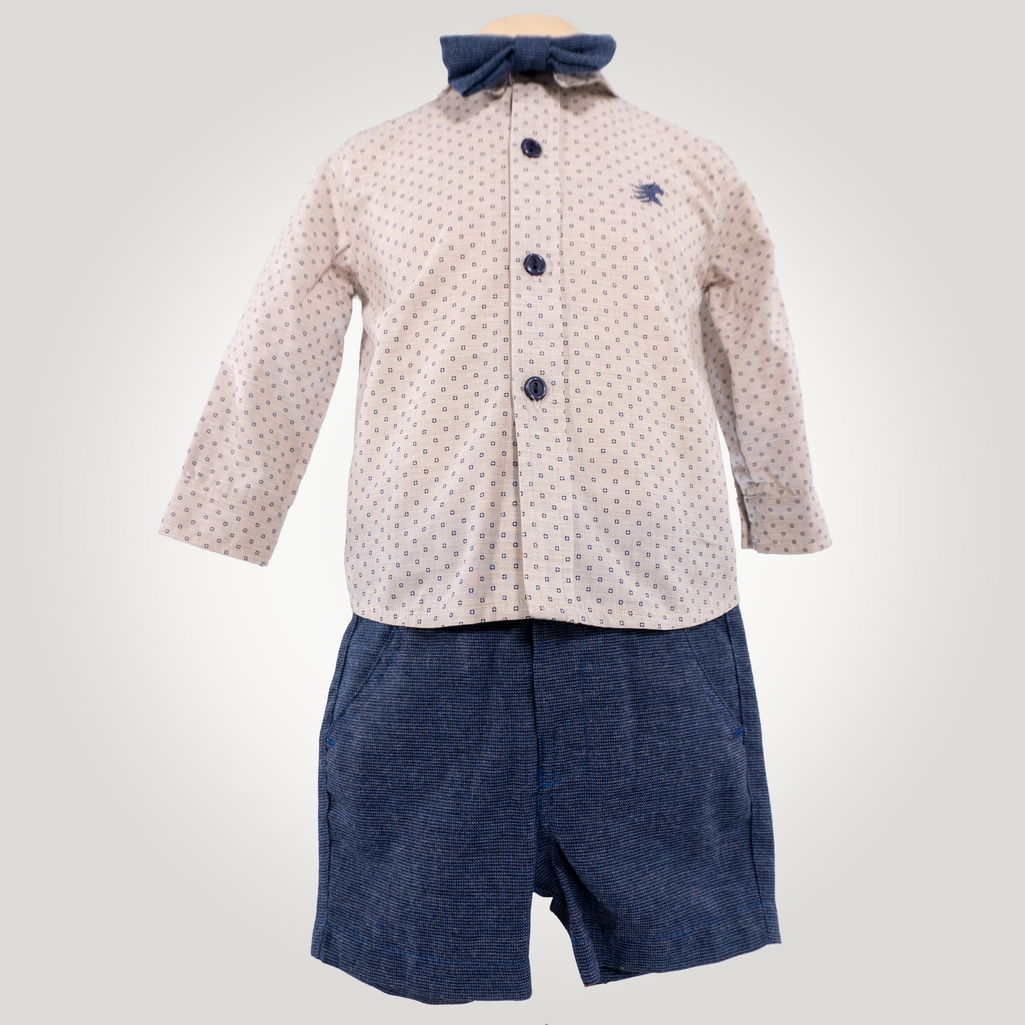 Conjunto con bermuda marinero urbano