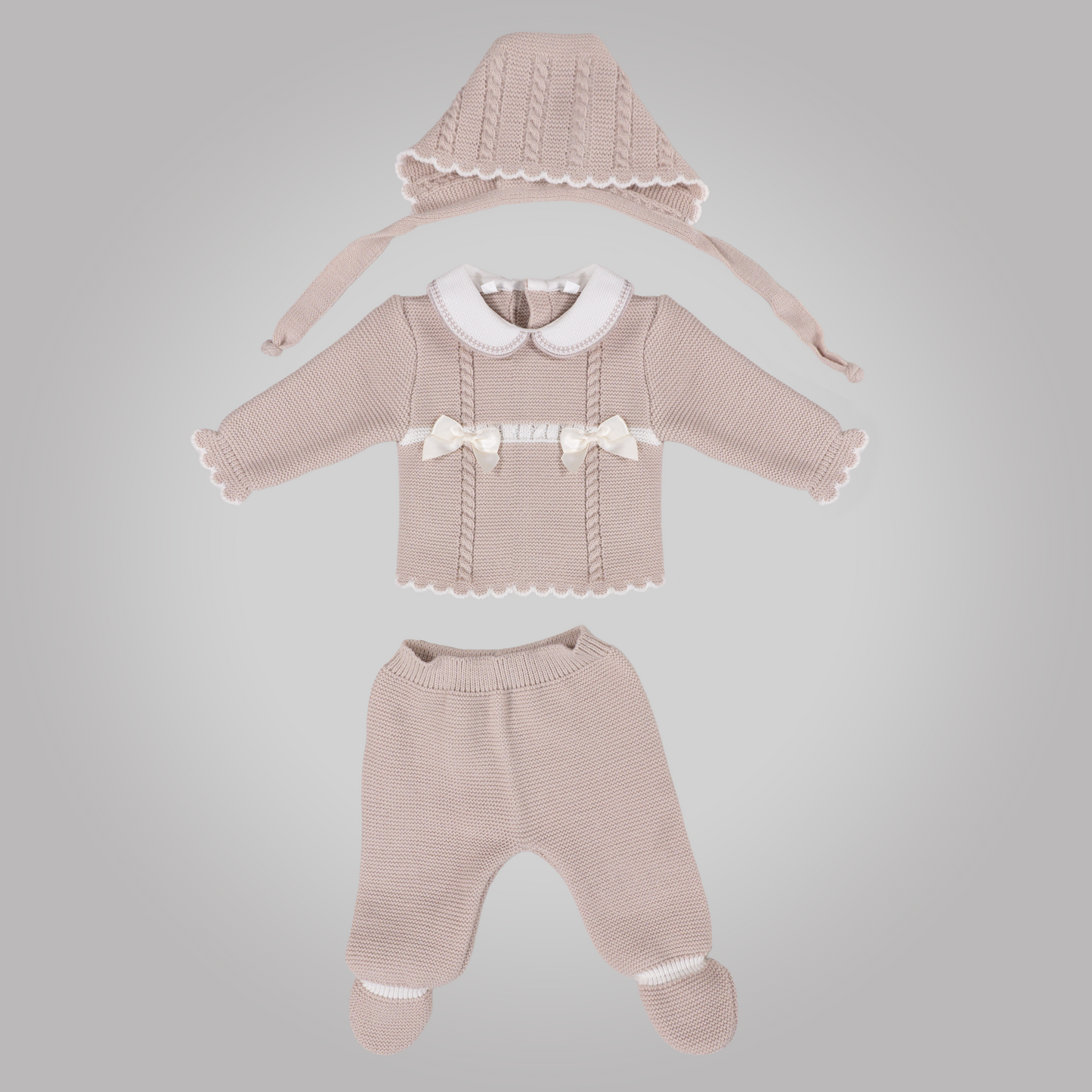 Conjunto de punto primera puesta doble laso