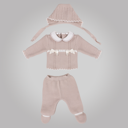 Conjunto de punto primera puesta doble laso