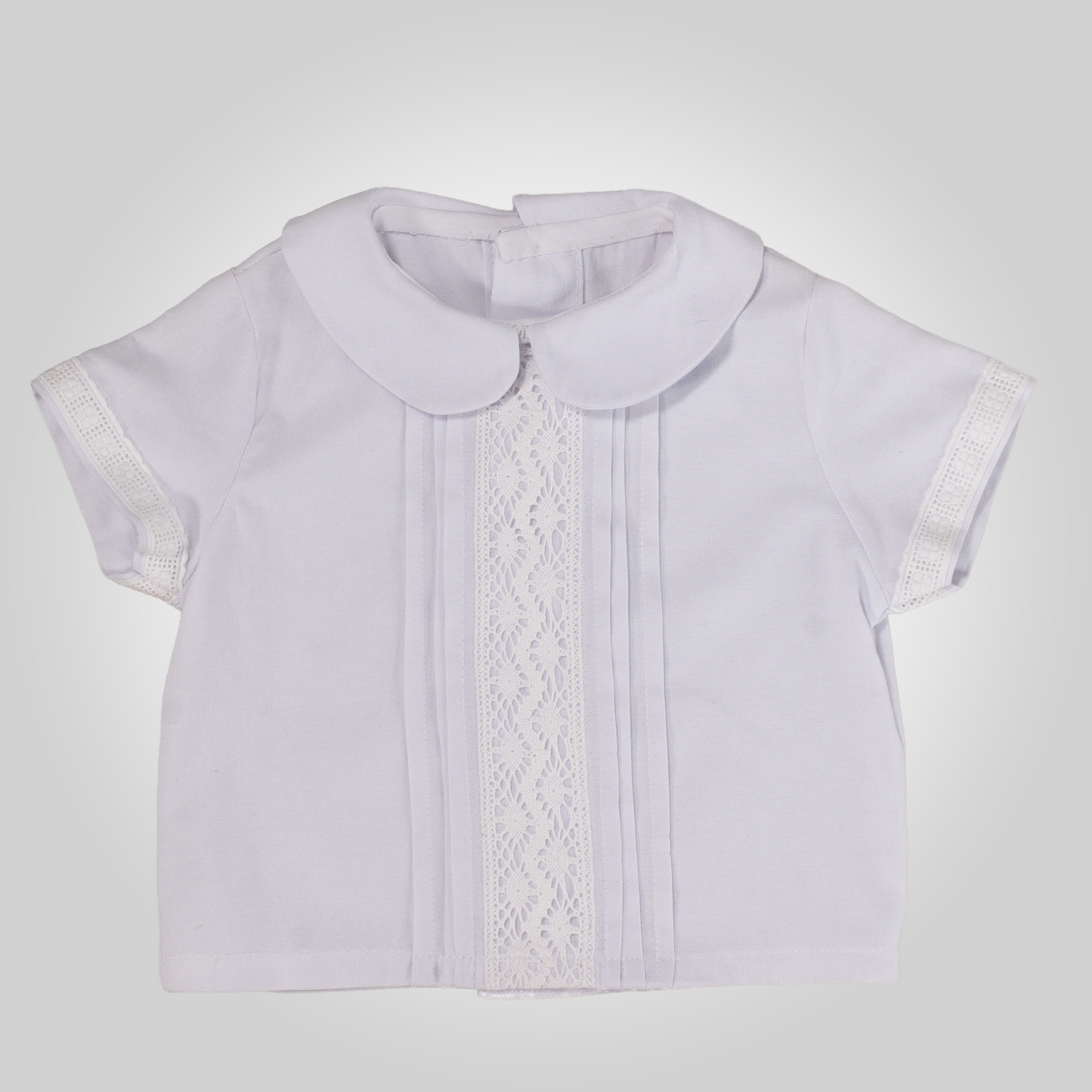 Conjunto camisa más pantalon con encaje