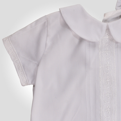 Conjunto camisa más pantalon con bordado