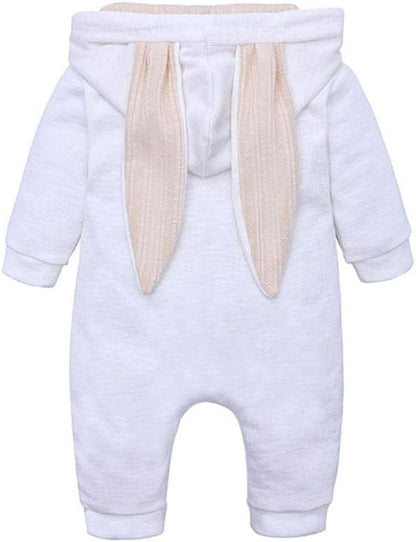 Enterizo Conejo de Pascua con Capucha — Bebé Unisex