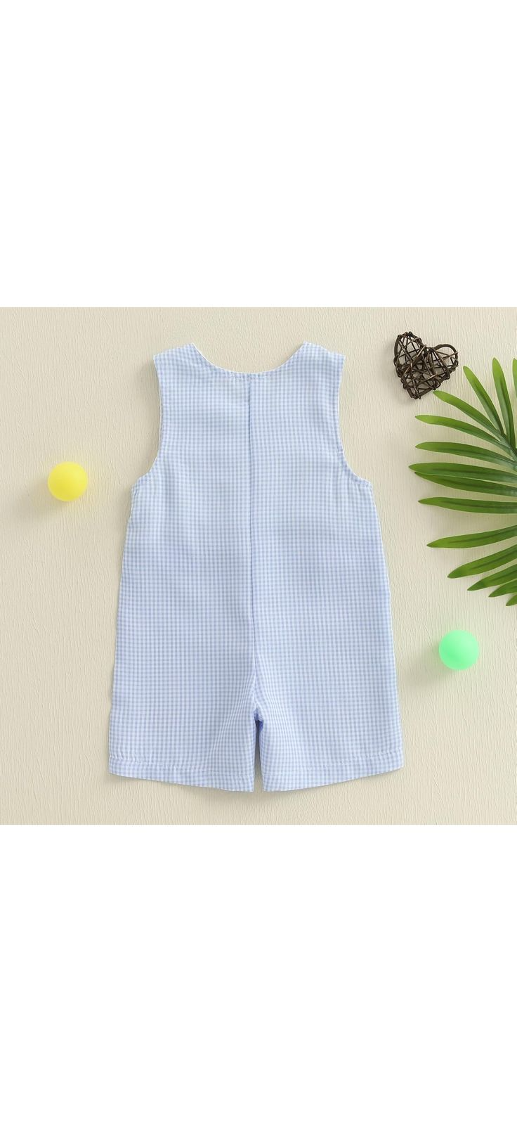 Enterizo Smock con Camiones para Bebé Niño – Azul