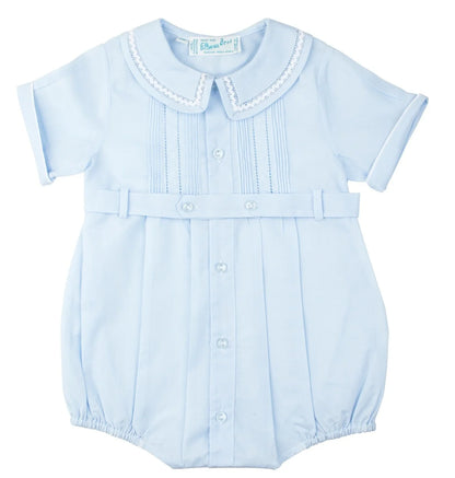 Conjunto para Bebé con Cinturón y Detalles Ric-Rac | Creeper Clásico