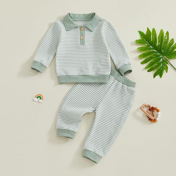 Conjunto Suéter + Pantalón Otoño-Invierno — Bebé Niño 6m-4T