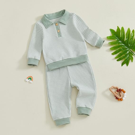 Conjunto Suéter + Pantalón Otoño-Invierno — Bebé Niño 6m-4T