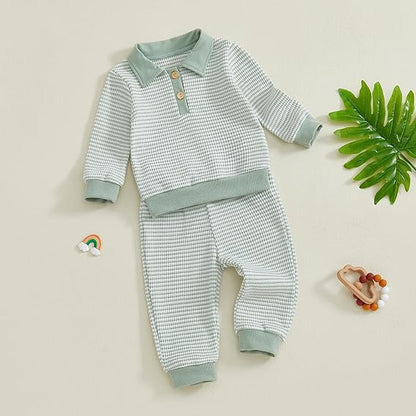 Conjunto Suéter + Pantalón Otoño-Invierno — Bebé Niño 6m-4T