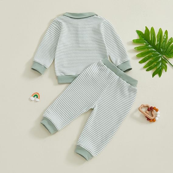 Conjunto Suéter + Pantalón Otoño-Invierno — Bebé Niño 6m-4T