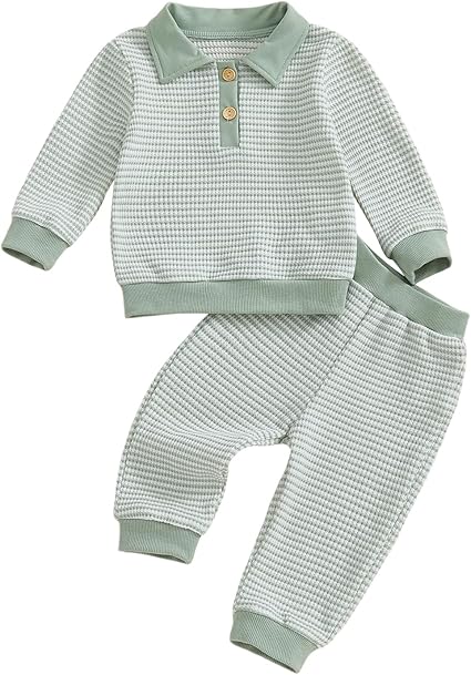 Conjunto Suéter + Pantalón Otoño-Invierno — Bebé Niño 6m-4T