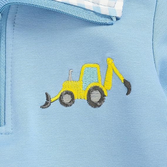 Sudadera con Cuello y Cremallera — Niño Otoño-Invierno 12m-4T
