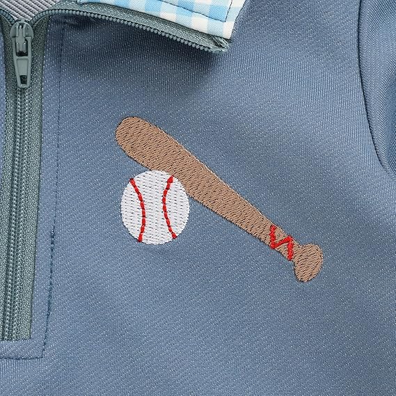 Sudadera con Cuello y Cremallera — Niño Otoño-Invierno 12m-4T