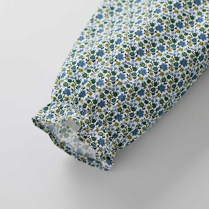 Vestido de Algodón Manga Corta/Larga — Niña 6m-3T