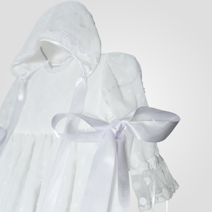 Vestido más capota niña