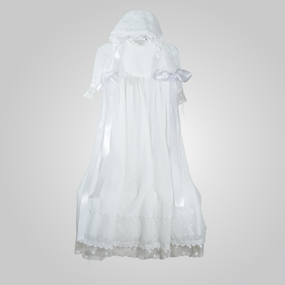 Vestido más capota niña