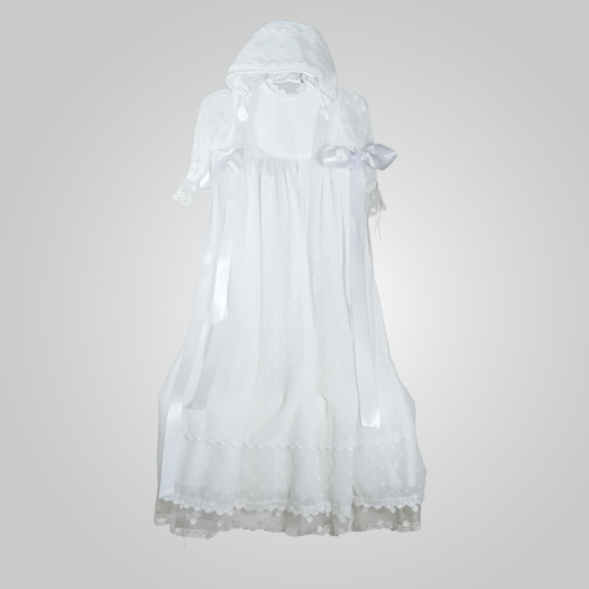 Vestido más capota niña