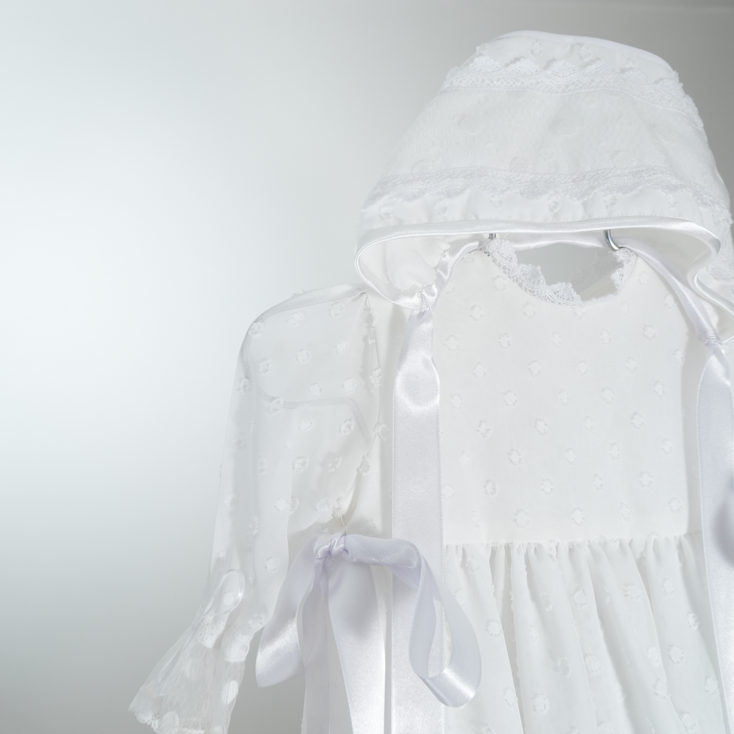 Vestido más capota niña