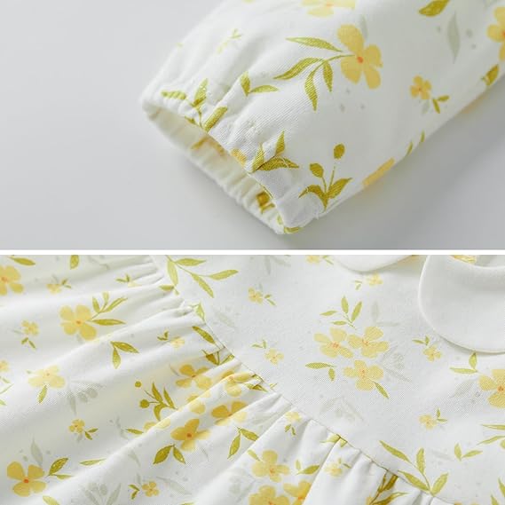 Vestido con Bloomer de Algodón — Bebé Niña 0-24m