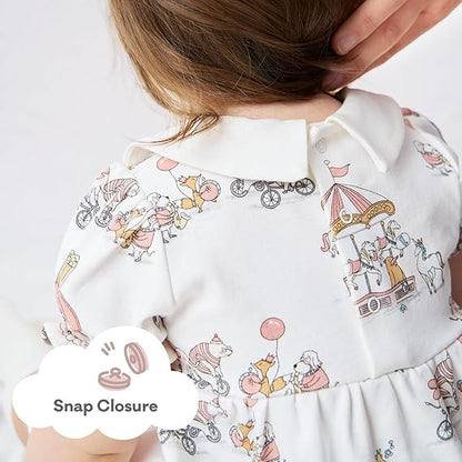 Vestido con Bloomer de Algodón — Bebé Niña 0-24m