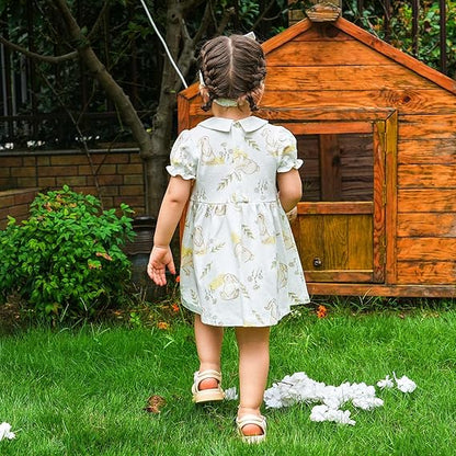 Vestido con Bloomer de Algodón — Bebé Niña 0-24m